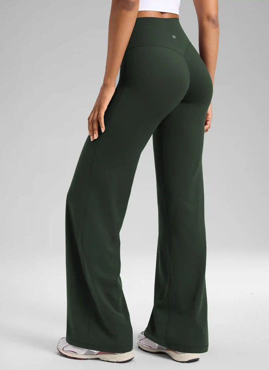 Softretch No Front Seam Wide Leg Pant 28"