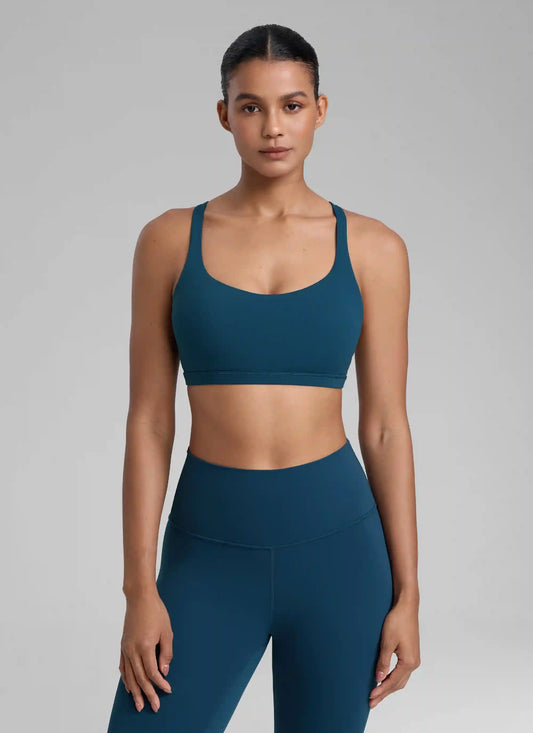 Nakedfeel Low Cut Strappy Bra (8 Straps)