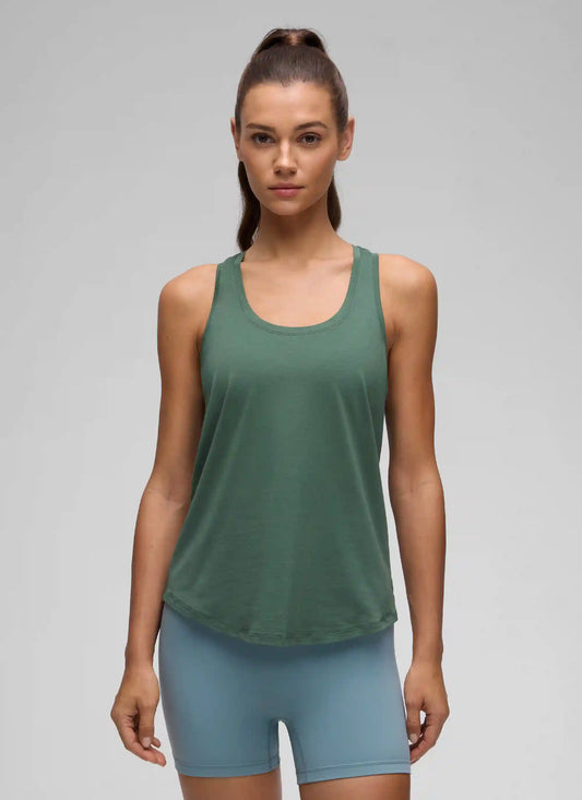 Pima Cotton Hip Length Racerback Tank
