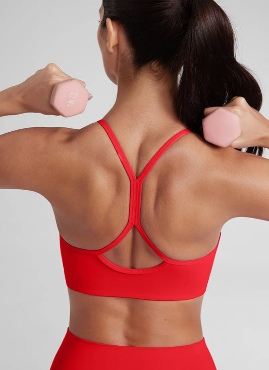 Butterluxe Y Racerback Thin Strap Bra