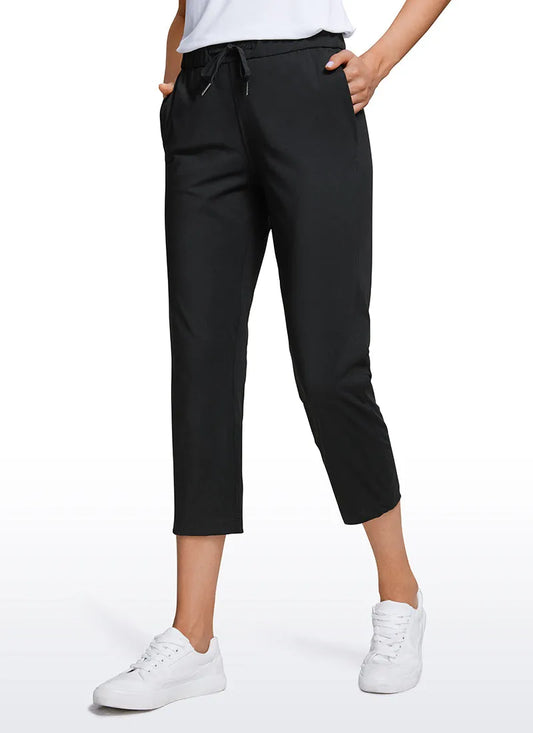 Stretch Cropped Pocket Pant 23''