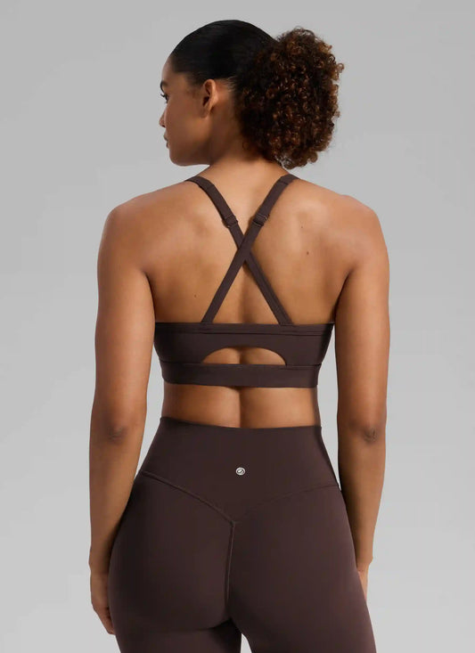 Butterlift® Cross Back Keyhole Sports Bra