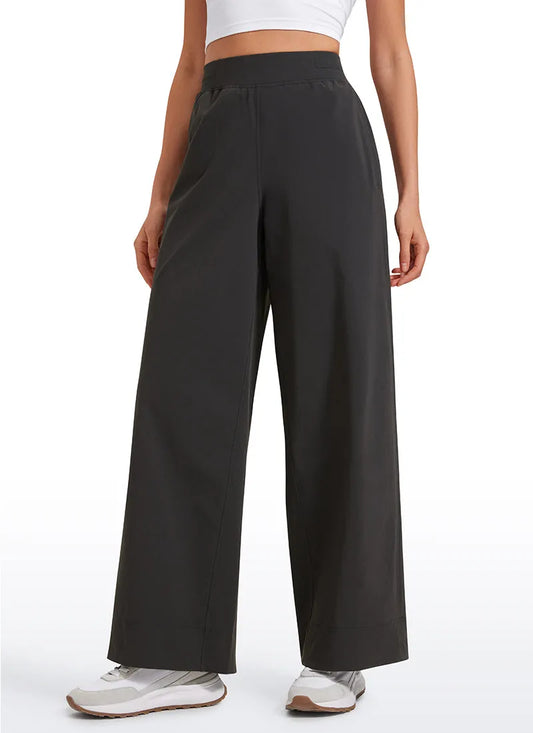Stretch Wide Leg Casual Pant 30"
