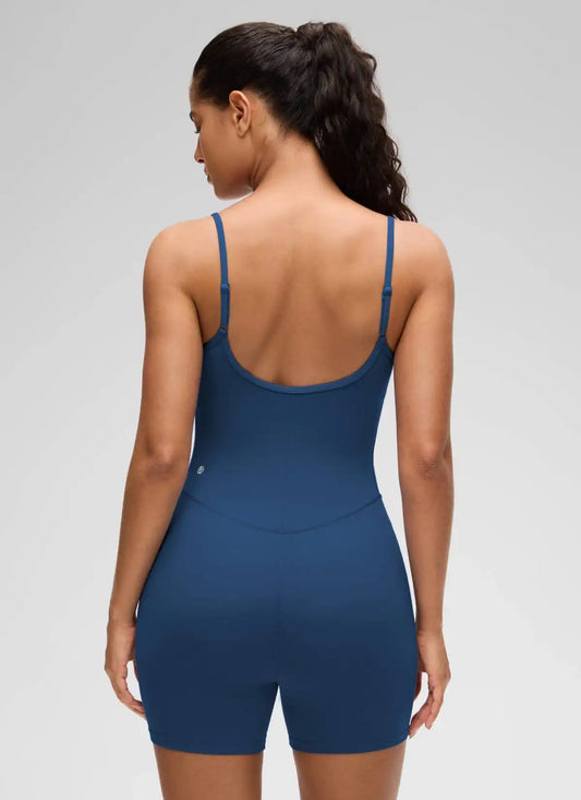 Butterluxe Thin Strap Shorts Rompers 4''