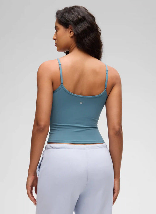 Butterluxe Double Lined Adjustable Strap Tank
