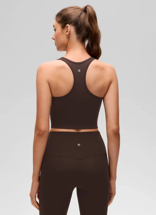 Butterluxe Racerback Built in Bra Tank
